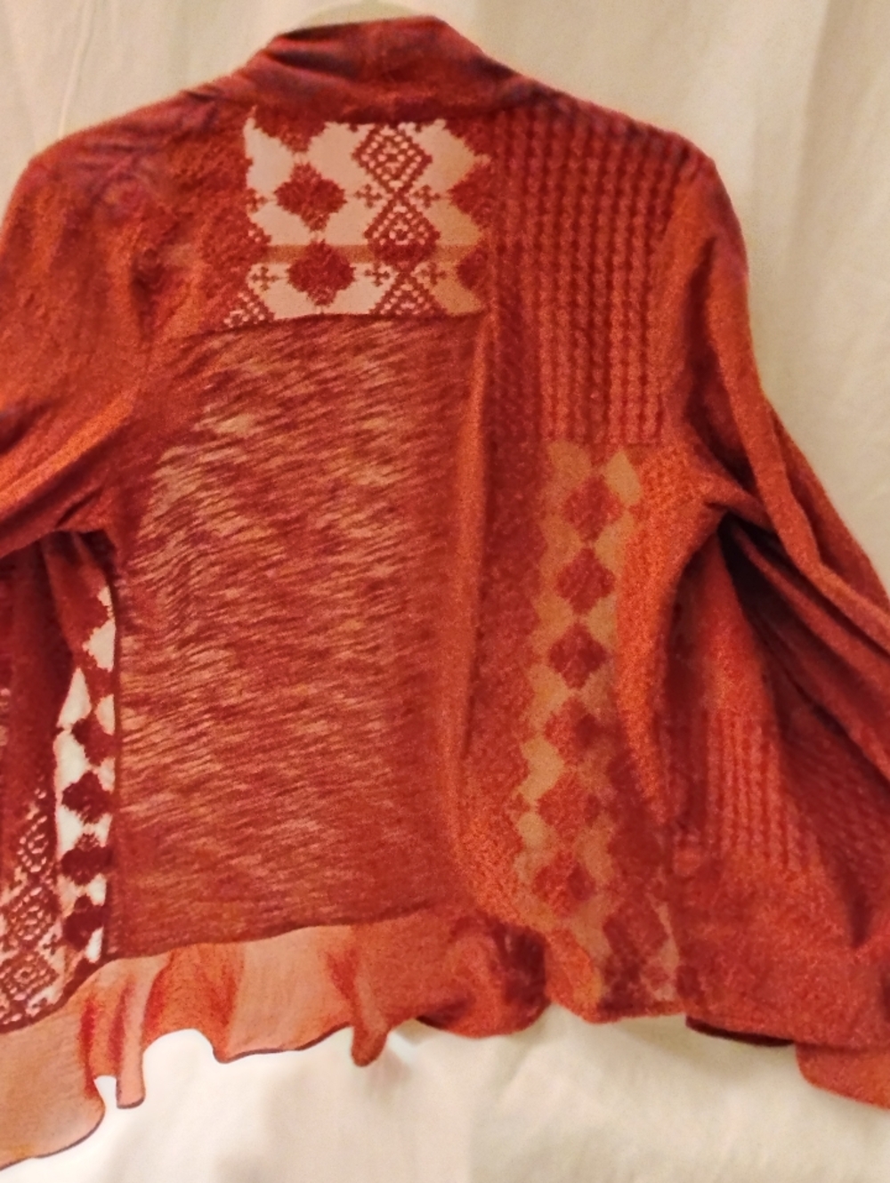 Meadow Rue For Anthropologie Light Layer Shirt Size M - Picture 6 of 16